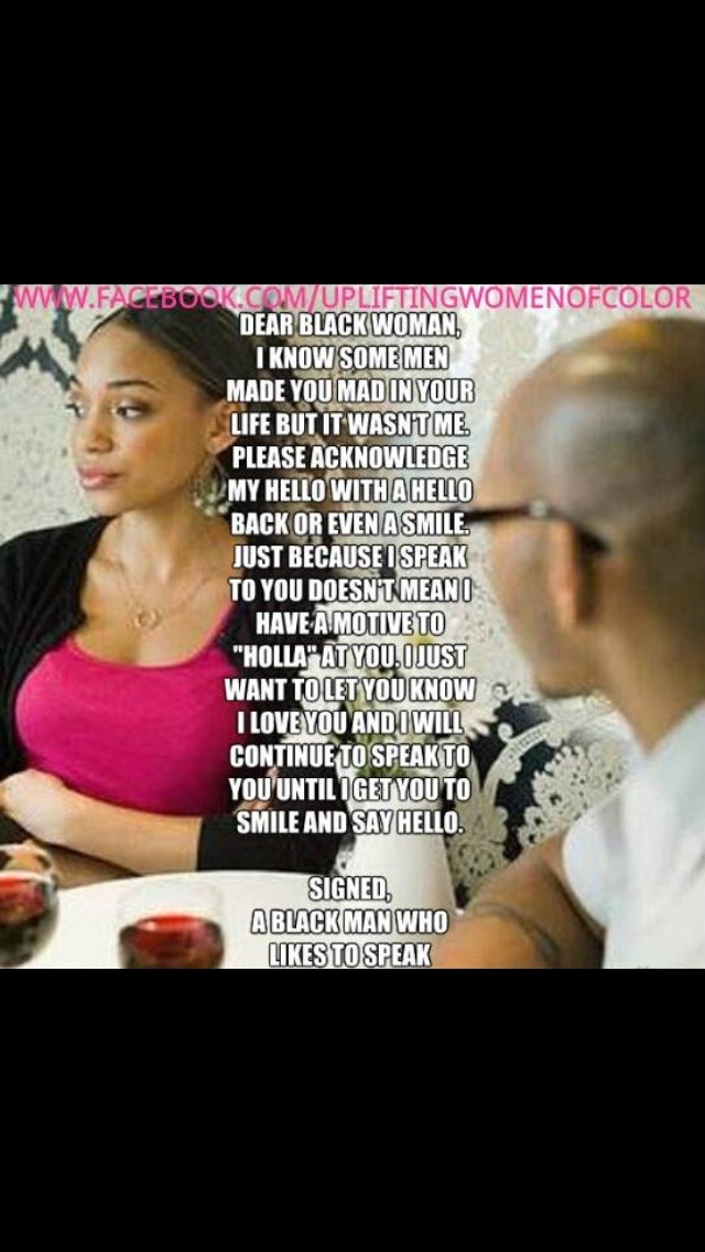 Okay so this meme pissed me off, I commented that women don&rsquo;t have to smile