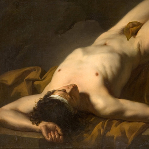 antonio-m:  Hector’s Body’, c.1778. by Jacques-Louis David (1748_1825). A scene