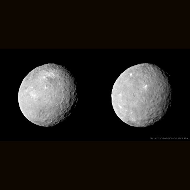 Dark Craters and Bright Spots Revealed on Asteroid Ceres #nasa #apod #jpl #asteroid
