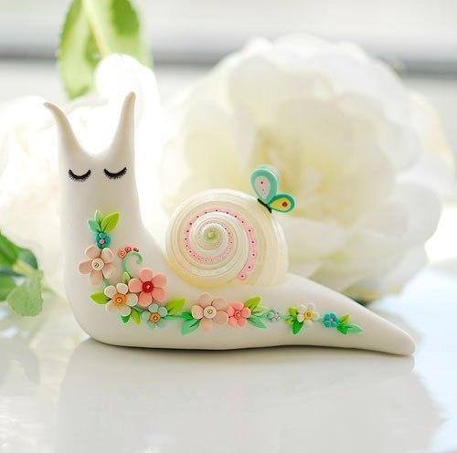 ragiondessere:amischiefofmice:frozencrafts:by JooJoowhat lovely nootscutie snail are cute