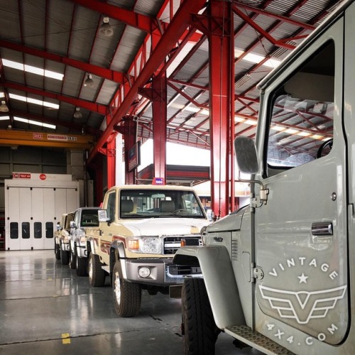 Land Cruiser. Re-Imagined.™ . Getting ready to move into our new production facility. . Stay tuned 