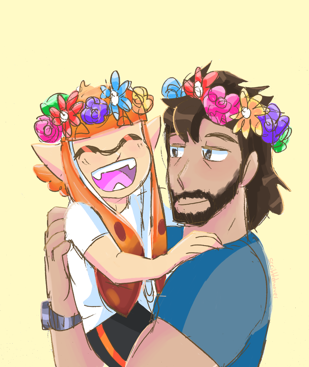 scribblehooves:  Squid and… David.