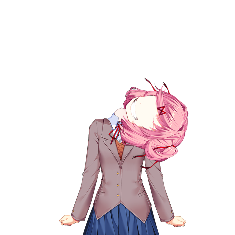 Doki doki literature club sprites