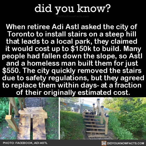 redbloodedamerica:  ruaken: did-you-kno:   When retiree Adi Astl asked the city of