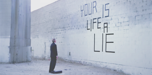 kidwithgun:  here’s the deal, open your eyesyour life is a lie 