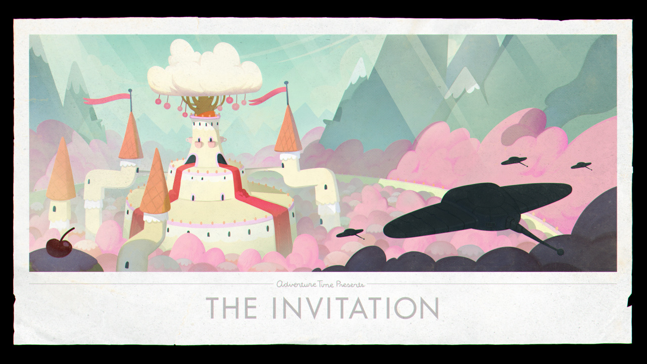 The Invitation (Islands Pt. 1) - title carddesigned and painted by Joy Angpremieres