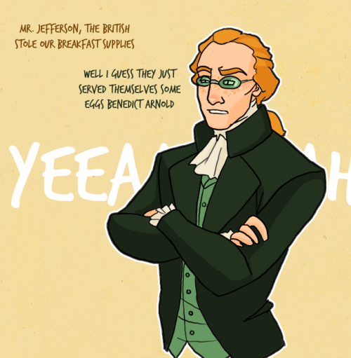 publius-esquire: Jefferson’s glasses were pretty pimpin tho