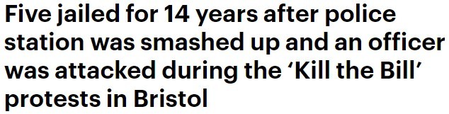 wehavecomeforyourprivateschools:notsoterriblymisanthropic:wehavecomeforyourprivateschools:Brandon Lloyd was jailed for three years and 11 months for pushing and kicking police shields, kicking an officer and kicking the windows of the police station.Kain