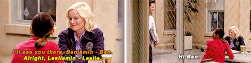 benjiwyatt:Ann + being fed up with Ben and Leslie