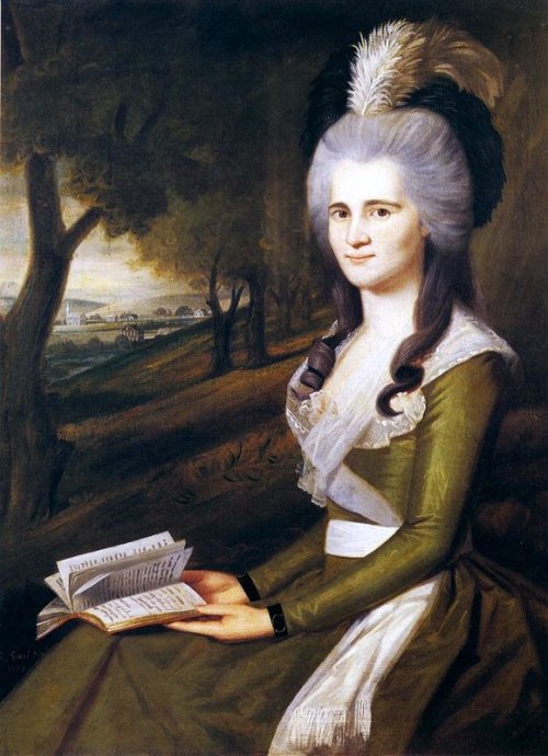 Esther Boardman (1789). Ralph Earl  (American, 1751–1801). Oil on canvas. MMOA.&lsquo;We noticed how