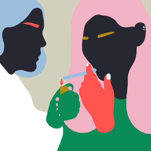 criwes:  Girls & Girls II (2014) by Sara Andreasson (tumblr)
