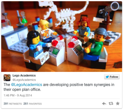 micdotcom:The Twitter account for the female scientists Legos is absolutely perfect: @LegoAcademicsF