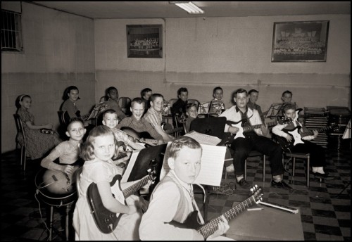 Porn photo rubrco76:  Guitar class in the early 1960’s