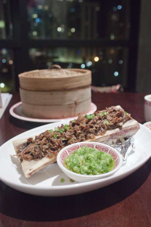 yum cha - soup dumplings, ox tail, octopus