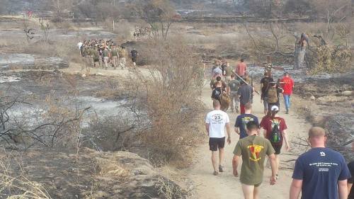 semperannoying:  More pictures of the re-establishment of the crosses on 1st’s Hill. (Part 5) 