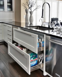 sweetestesthome:  Sink drawers - much more