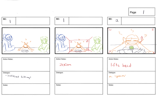 I Did Another Quick Storyboard But This Time I Put It With Audio