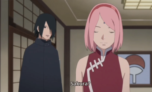 sasurasan:  When Sasuke called her name and