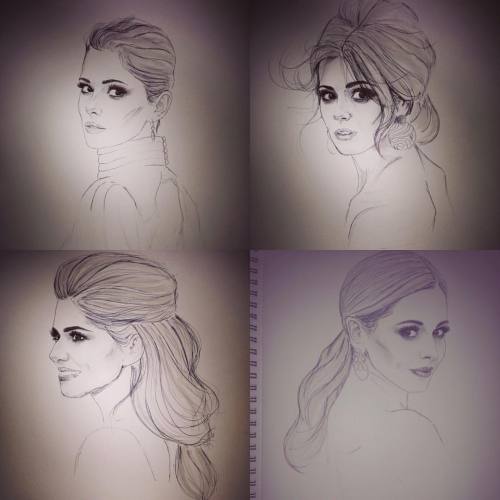Selling this set of 4 &lsquo;Cheryl in Cannes&rsquo; each is A3. Biro and graphite. Soldiers