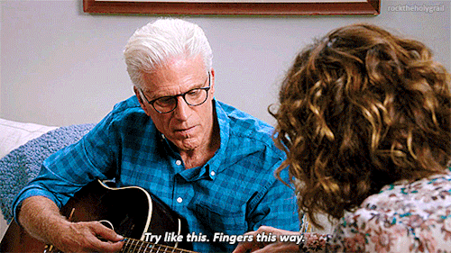 rocktheholygrail:

Ted Danson and his wife Mary Steenburgen in The Good Place! 