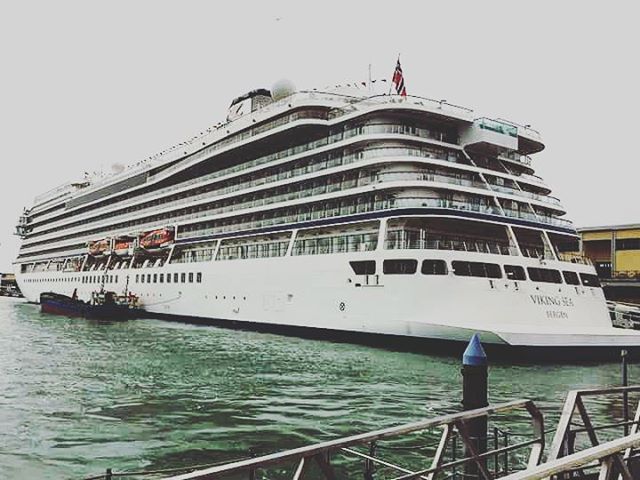 #VikingSea in #Venice#vikingcruisesImage courtesy of @giuliococozza#crazycruises #crociere #crociera #newship #cruising #cruise #cruiselife #cruiseship #cruising #bloggers #cruisebloggers #traveling #picofthedays #cutie #thegoodlife #wheretonext...