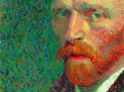 Sel- Portrait (Detail)   -  Vincent van Gogh 1887Wallraf-Richartz Museum