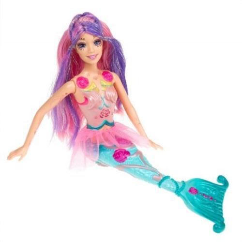 1999babi: barbie fairytopia mermaidia play set with color-changing dolls!upon contact with water, me