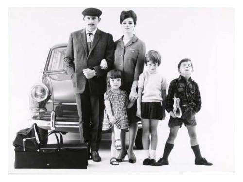 Advertising photos of VW Variant, 1962-67. Volkswagenwerk, Germany. Agency: GGK, Gerstner, Gredinger