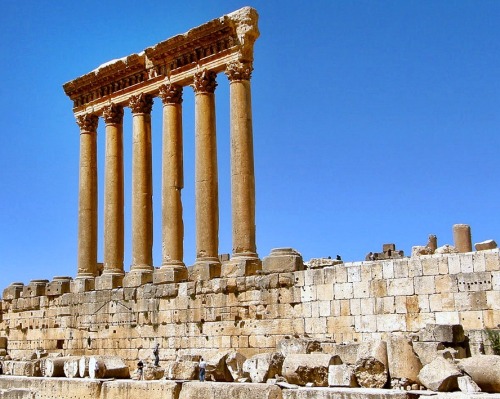 Ancient Worlds - BBC Two Episode 6 “City of Man, City of God”The Temple of Jupiter Baal, in Baalbek.