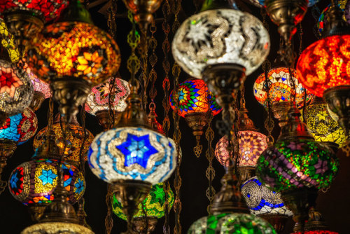 Turkish Mosaic Lamps by thehobbyistphotographer Photograph taken inside Lolo Rugs and Gifts located 