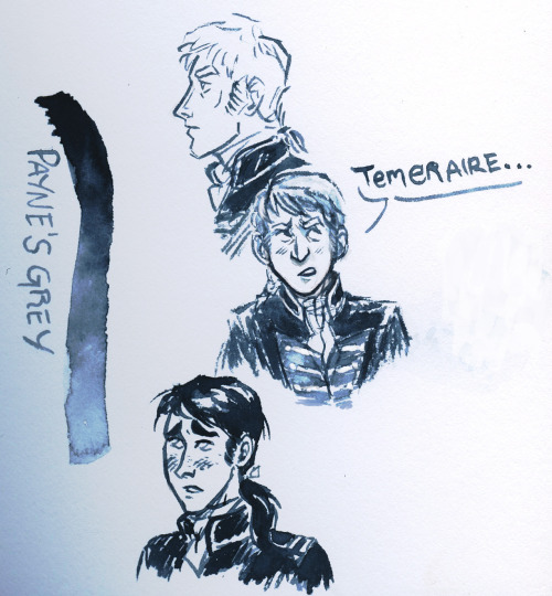 sketchbook scans- what I&rsquo;ve been doing while listening to black powder war, last night and