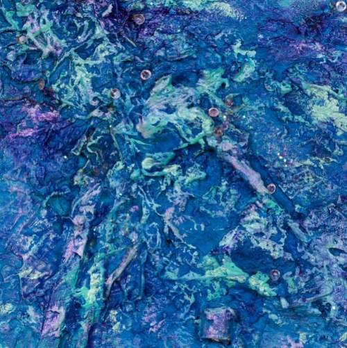 'Pranic Healing' 2019 SOLD To #artcollector From #Poland Thank You // This Is Oil And Acrylic Painting