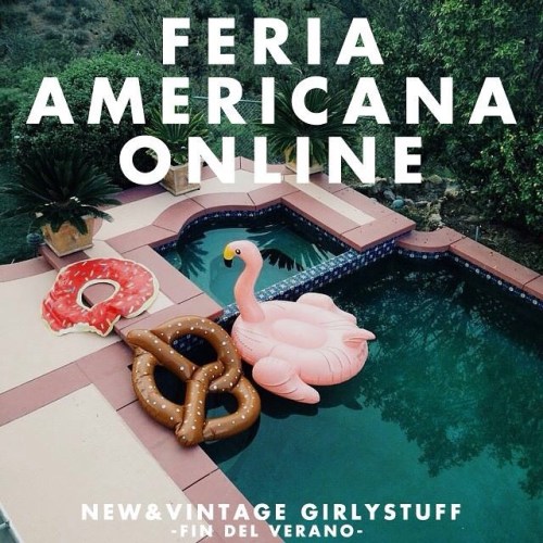 ¡Una semana mas! #feriaamericana #feria #summersale #sale #new &amp; #vintage #girlystuff 