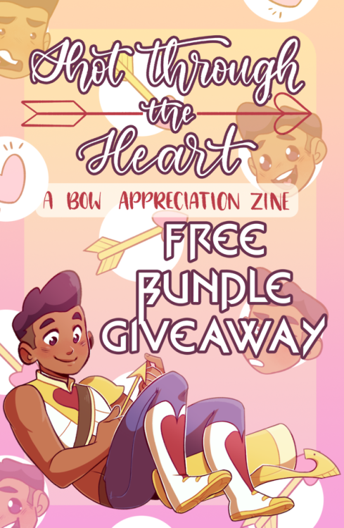 We are doing a free giveaway for a full bundle (+shipping) of the Bow Appreciation Zine!All you have