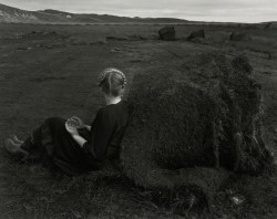 nearlya:  Agnieszka Sosnowska.   Steinunn with Turf Rolls, Kleppjárnsstaðir, Iceland, 2015  