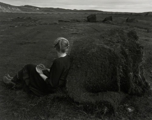 nearlya: Agnieszka Sosnowska.  Steinunn with Turf Rolls, Kleppjárnsstaðir, Iceland, 2015