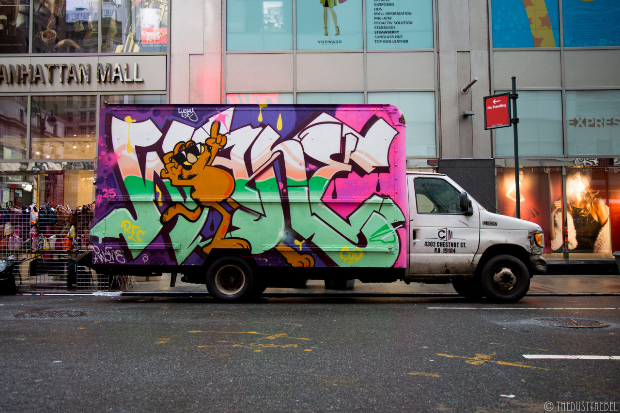 Wane CODMidtown, NYC
More photos: Wane COD, Graffiti Trucks, Street Art