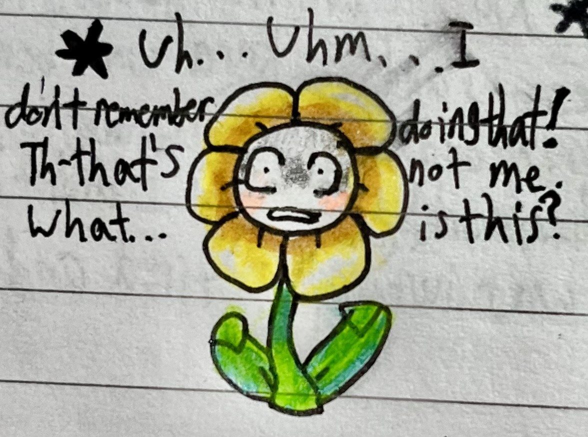 I love flowey sm #flowey #undertale #xyzbca #art #fyp