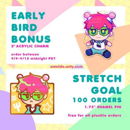 emnide: [ reblogs appreciated!] ★ PLUSH PREORDERS ARE OPEN!! ★ full of incomprehensible psychic powe