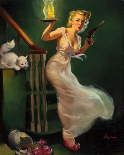 pinupgirlsart:Gil Elvgren 