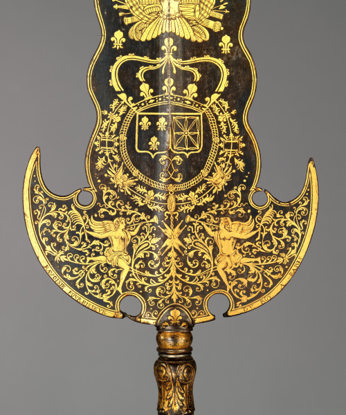 darkersolstice: art-of-swords: Partisan Carried by the Bodyguard of Louis XIV (1638–1715, reig