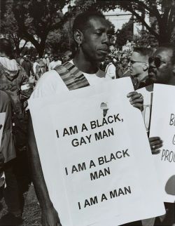 thefashioncomplex:I Am a Man, Million Man March, Washington, D.C., Roderick Terry, October 16, 1995