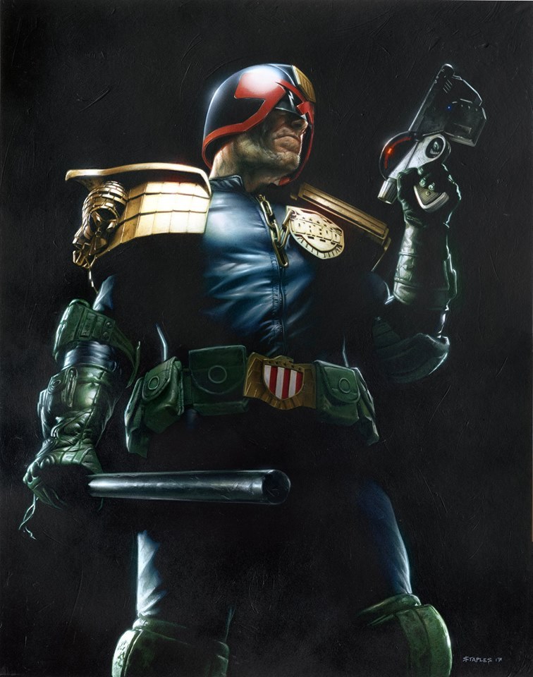 2000adonline:  Judge Dredd: Up Close &amp; Personal! - Greg Staples  Another