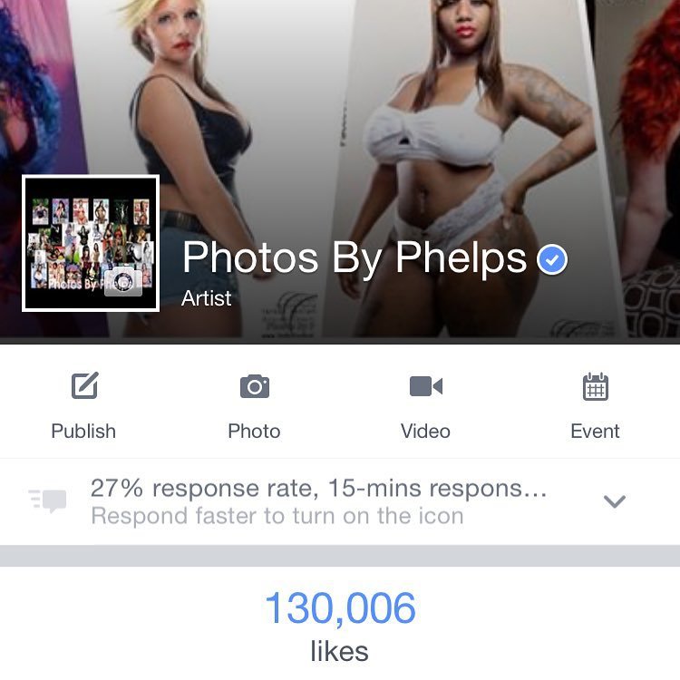 130,000! Likes!!!! Ur Boy is growing and networking  like a monster to get the Photos