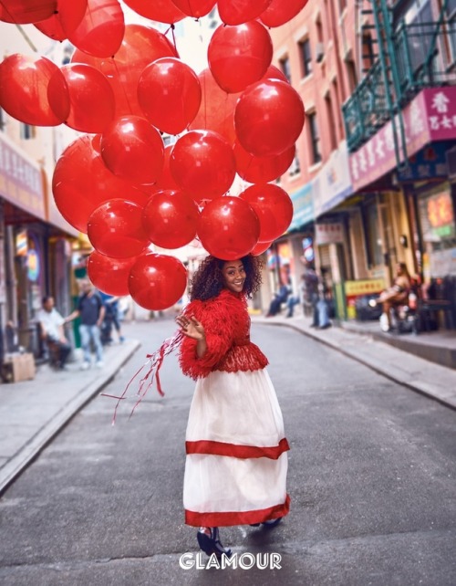 Tiffany Haddish for Glamour Magazine September 2018.  : Billy Kidd Styling: Law Roach