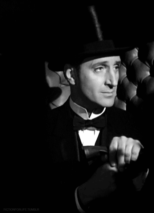 vintagedudes:Basil Rathbone as Sherlock Holmes.