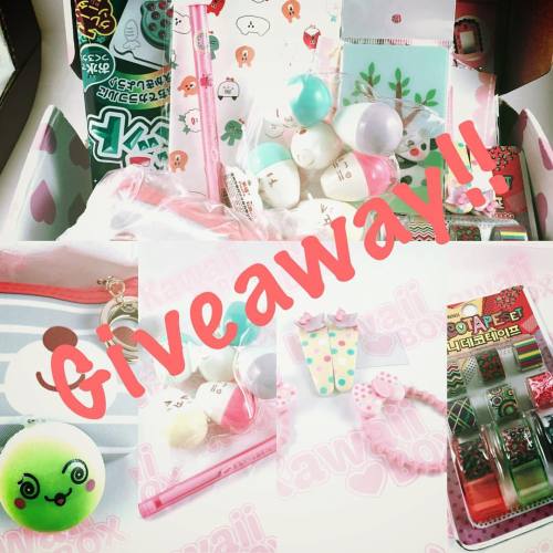 It’s giveaway time! I’m hosting a Kawaii Box giveaway on my blog right now. You have onl