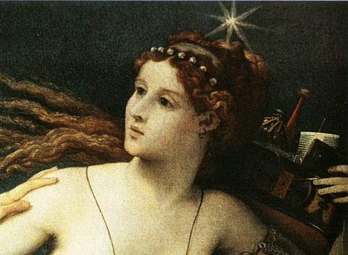 Trionfo della Castità, detail, Lorenzo Lotto (1480-1557)