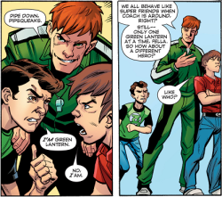 solaarprophet:  -puts hands on face- COACH GARDNER!!Convergence: Green Lantern Corps