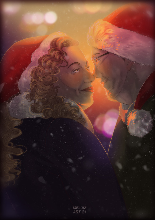 meluisart: If kisses were snowflakes, I’d send you a blizzardHappy Holidays to my secret santa, @alm